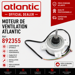 MOTEUR DE VENTILATION ATLANTIC Réf:892355