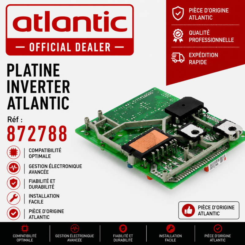 PLATINE INVERTER ATLANTIC Réf:872788