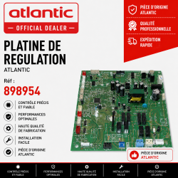PLATINE DE REGULATION  ATLANTIC réf : 898954
