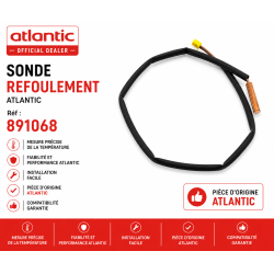 Sonde refoulement climatisation réversible inverter AOYA18LAT3 Atlantic