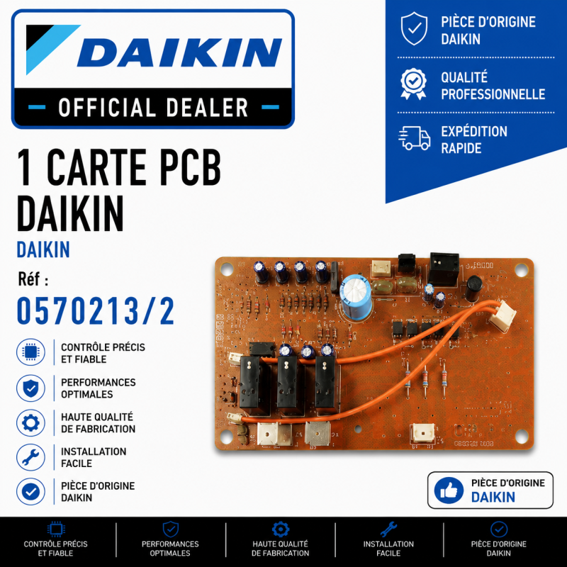 CARTE PCB DAIKIN Réf:0570213