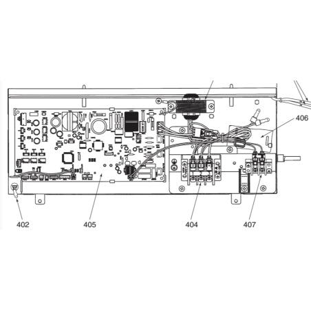 PLATINE DE REGULATION TOSHIBA Réf 4316V461