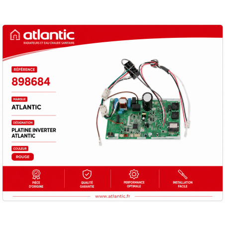 PLATINE INVERTER ATLANTIC  Réf: 898684
