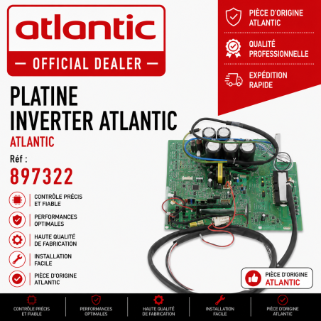 PLATINE INVERTER ATLANTIC Réf:897322