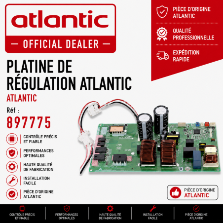PLATINE DE REGULATION ATLANTIC Réf:897775