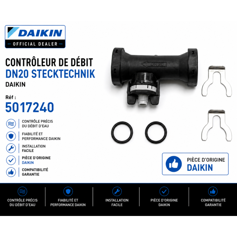 CONTROLEUR DEBIT DN20 STECKTECHNIK DAIKIN Ref: 5017240