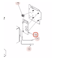 PLATINE DE CONTROLE HITACHI Réf: PMRAD60PPDR01