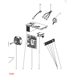 PLATINE DE CONTROLE MITSUBISHI Réf:E22T07450