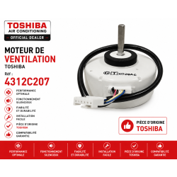 MOTEUR DE VENTILATION TOSHIBA Réf: 4312C207