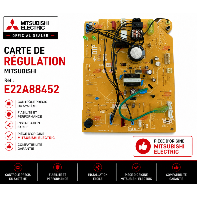 CARTE DE REGULATION MITSUBISHI Réf:E22A88452