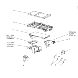 PLATINE INVERTER MITSUSBISHI Réf:G2W012460