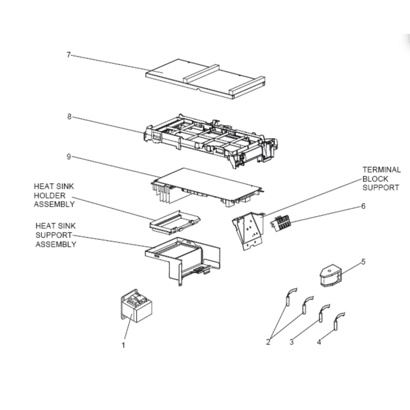 PLATINE INVERTER MITSUSBISHI Réf:G2W012460