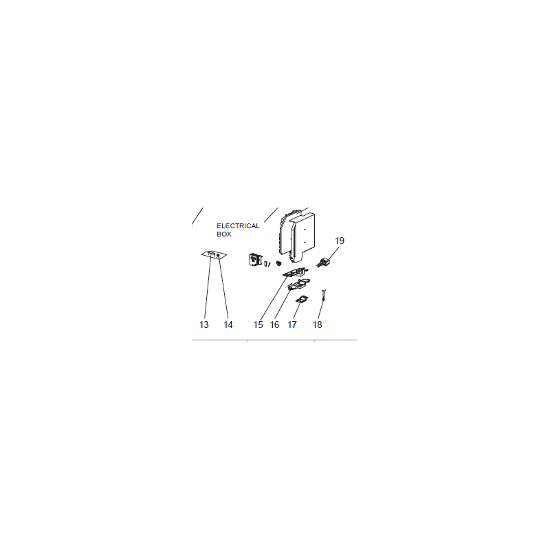 SONDE D'AMBIANCE SPLIT MITSUBISHI Réf: E22897308
