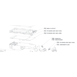 PLATINE DE REGULATION TOSHIBA Réf 43T6W311