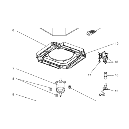 POMPE DE CONDANSAT  MITSUBISHI Réf: T7WE14355