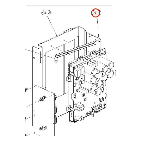 PLATINE INVERTER HITACHI Réf: 1000019626