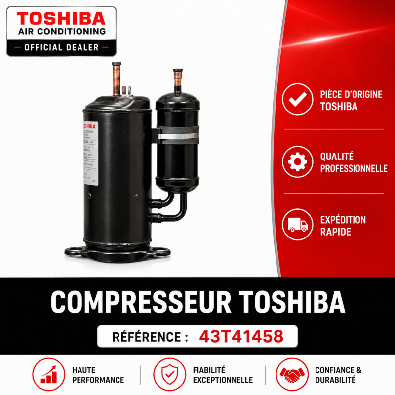 COMPRESSEUR  TOSHIBA réf:43T41458