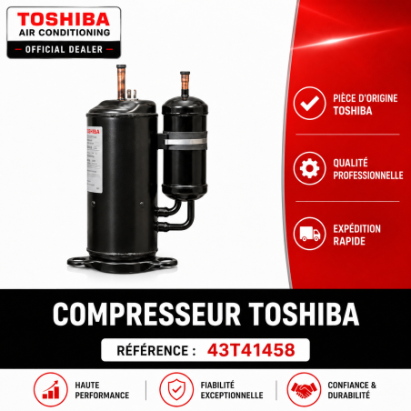 COMPRESSEUR  TOSHIBA réf:43T41458