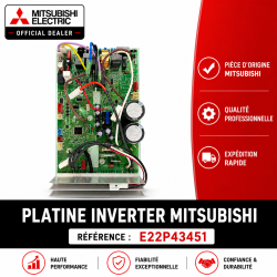 PLATINE INVERTER MITSUBISHI Réf:E22P43451