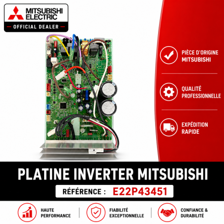 PLATINE INVERTER MITSUBISHI Réf:E22P43451