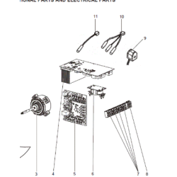 FAN GRILLE MITSUBISHI RÉF:E27H93521