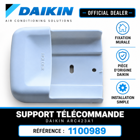 SUPPORT DE TELECOMMANDE ARC423A1  DAIKIN Ref: 1100989