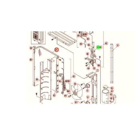 ÉCHANGEUR HITACHI RÉF:E03353