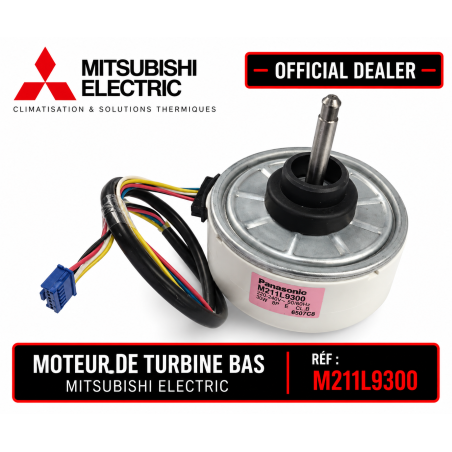 Moteur de turbine tangentielle bas MITSUBISHI  Réf:M211L9300