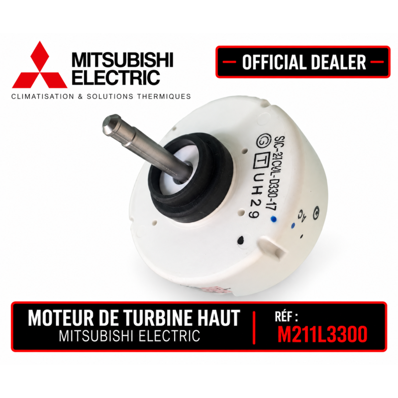 Moteur de turbine tangentielle haut MITSUBISHI réf:M211L3300