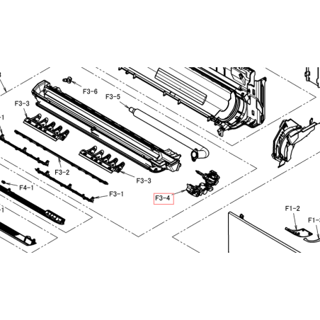 GEAR CASE ASSY DAIKIN RÉF:5044252