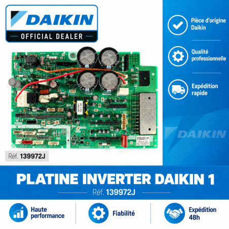 PLATINE INVERTER 1 DAIKIN Ref: 139972J