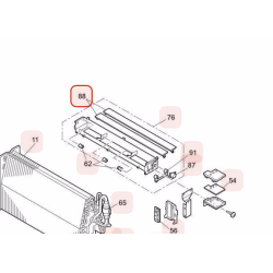 VOLET HAUT HITACHI Réf: RAF25RXBW42
