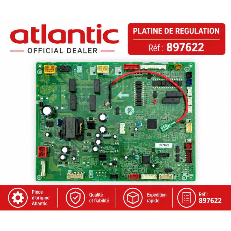 PLATINE DE REGULATION ATLANTIC Réf: 897622