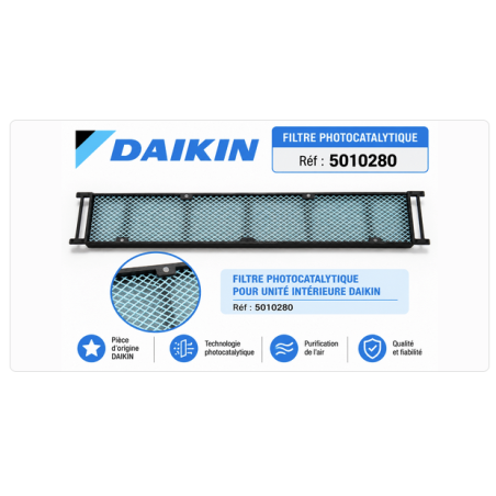 FILTRE PHOTOCATALYTIQUE   DAIKIN Ref: 5010280