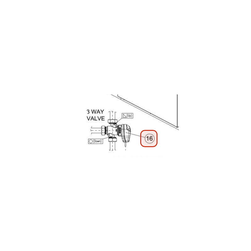 VANNE 3 VOIES HITACHI Réf: 1000012094