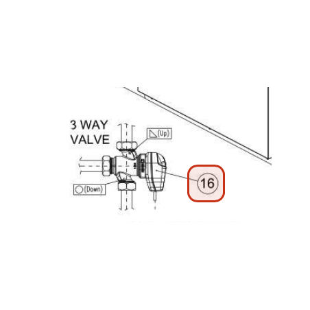 VANNE 3 VOIES HITACHI Réf: 1000012094