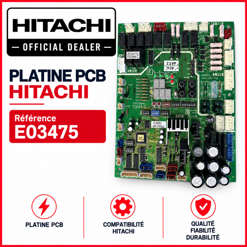 PLATINE  PCB HITACHI Réf : E03475