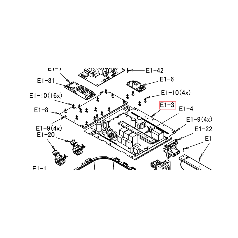 PLATINE PCB MAIN DAIKIN Réf: 5048149