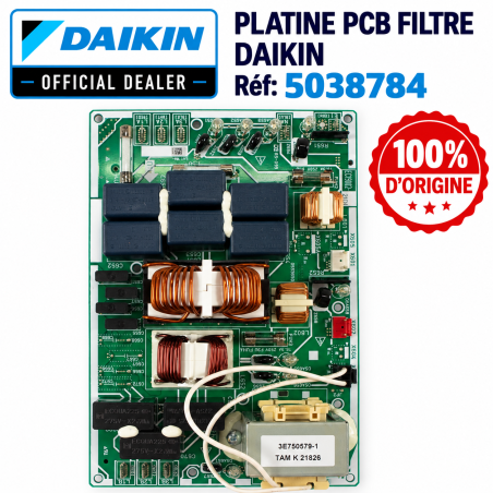 PLATINE PCB FILTRE  DAIKIN Réf: 5038784