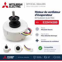 Moteur ventilo évaporateur  MITSUBISHI réf :E22H14300