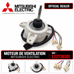 MOTEUR DE VENTILATION MITSUBISHI Réf: E22T39301