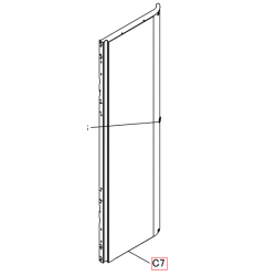 HABILLAGE LATERAL D. (GRAND) 3P470963 2 DAIKIN Ref: 5020786 2