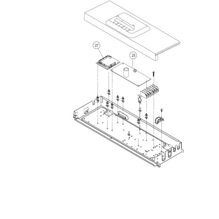 Platine alimentation ABYF22LBT Atlantic