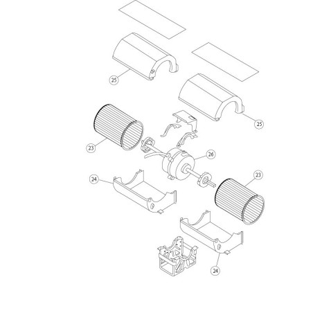 Enveloppe turbine bas ABYF24LBT Atlantic