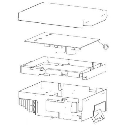 Platine inverter AOYR09LCC Atlantic
