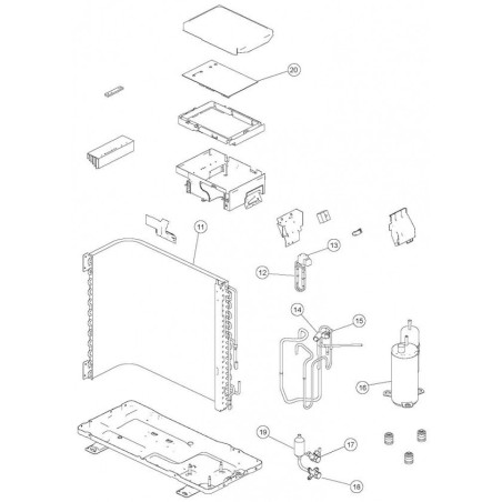 Compresseur AOYR12LGC Atlantic