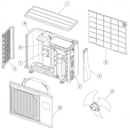 Support moteur AOYR14LGC Atlantic