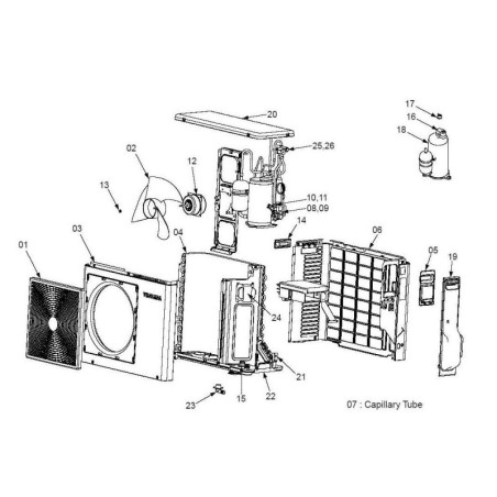 Compresseur RAS10NAV-E