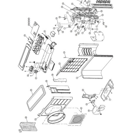 Carte électronique hitachi PMRAC65QH5S01