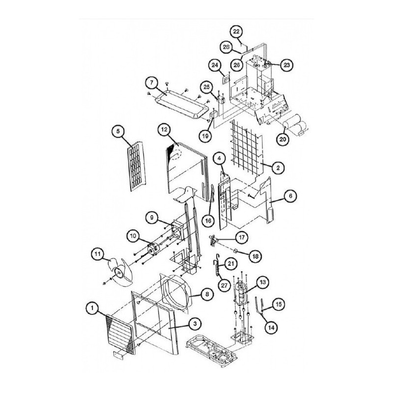 PLATINE DE REGULATION ATLANTIC AOY30RMBL